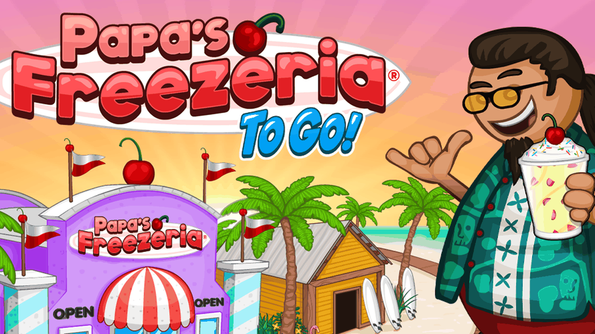 Papa's Freezeria To Go! gameplay screenshot