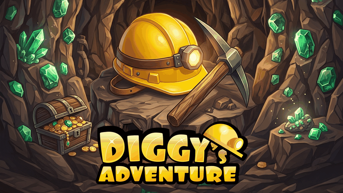 Diggy's Adventure Puzzle Game gameplay screenshot