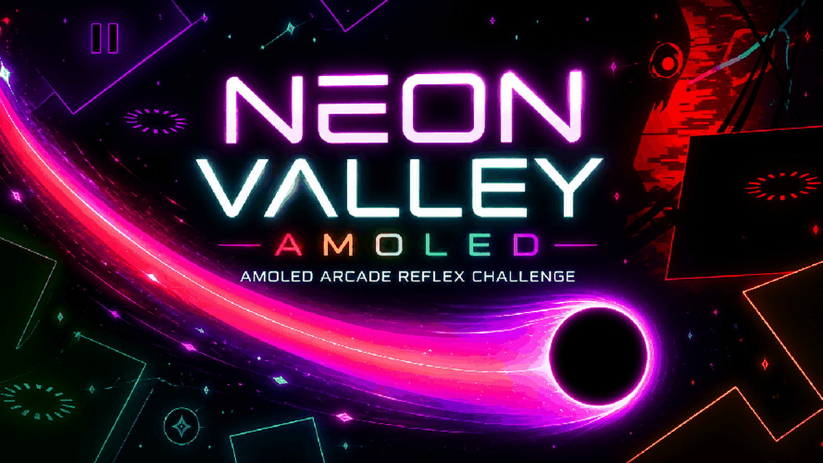 Neon Valley [AMOLED] gameplay screenshot