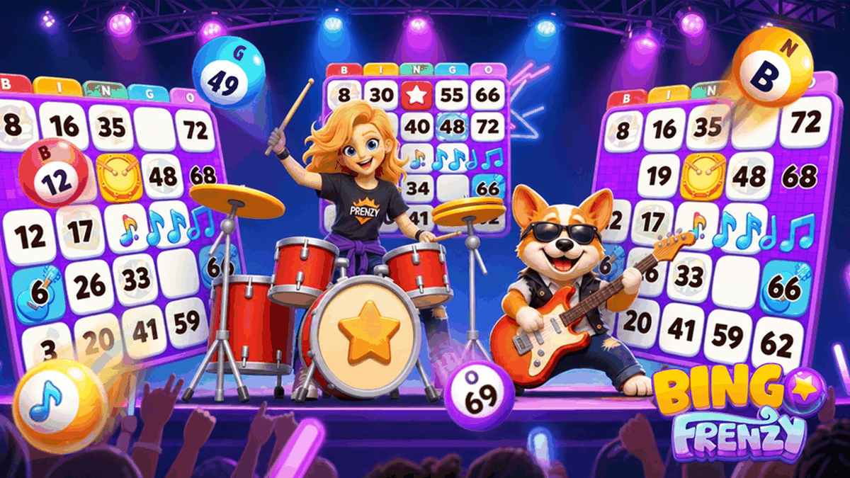 Bingo Frenzy™-Live Bingo Games gameplay screenshot