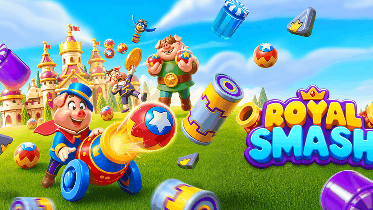 Royal Smash! - Physics Puzzle gameplay screenshot