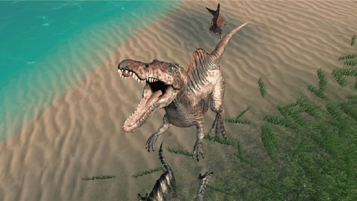 Jurassic Clash Primal Dino Sim gameplay screenshot