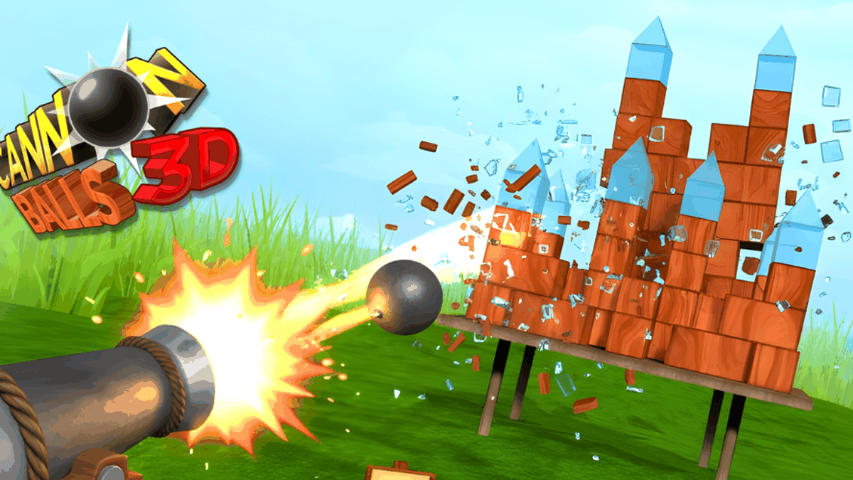 Cannon Balls 3D: Tower Crash gameplay screenshot