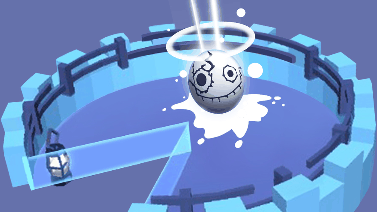 Spiral Drop gameplay screenshot
