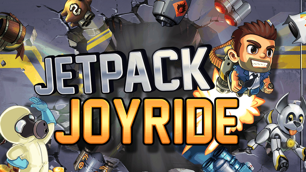 Jetpack Joyride gameplay screenshot