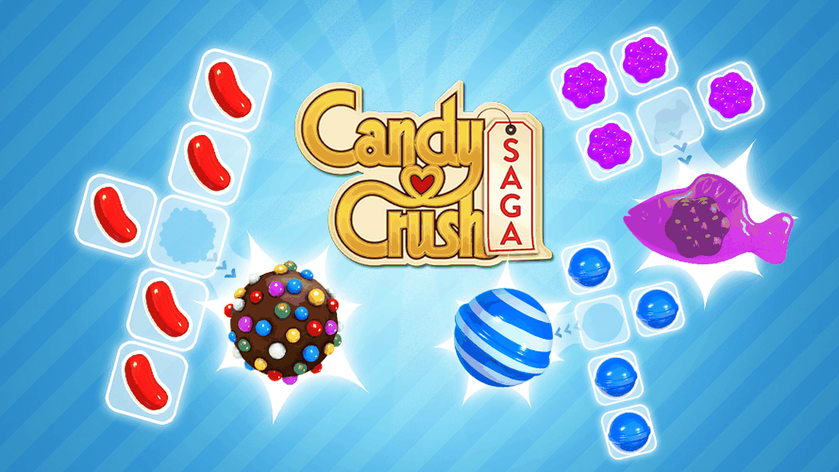 Candy Crush Saga gameplay screenshot
