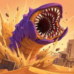 Desert Worm: Idle Survival RPG app icon