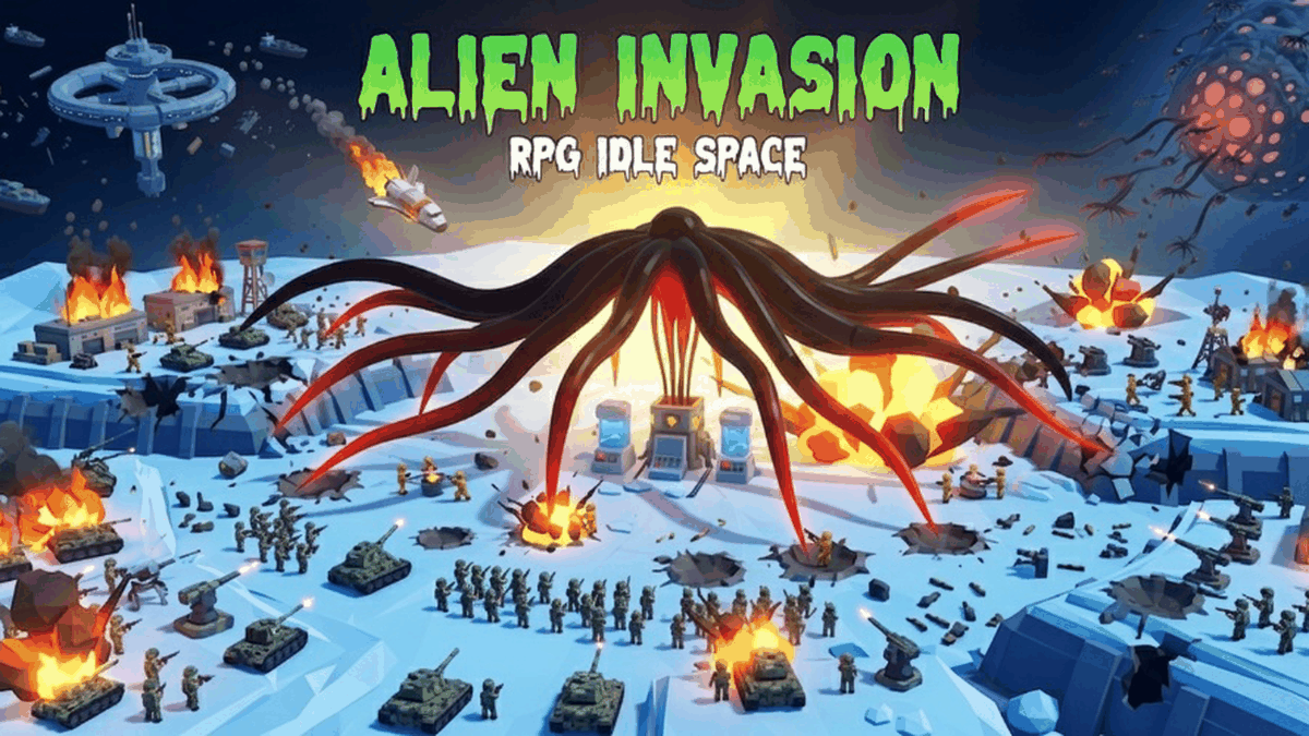 Alien Invasion: RPG Idle Space gameplay screenshot