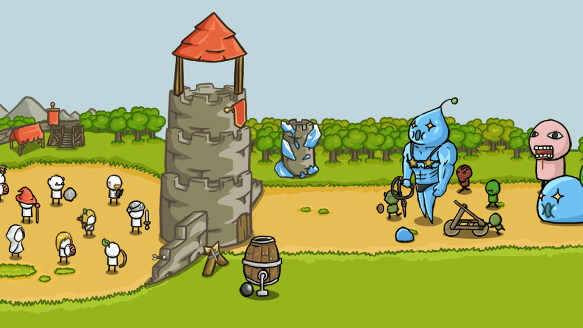 Grow Castle - Tower Defense gameplay screenshot