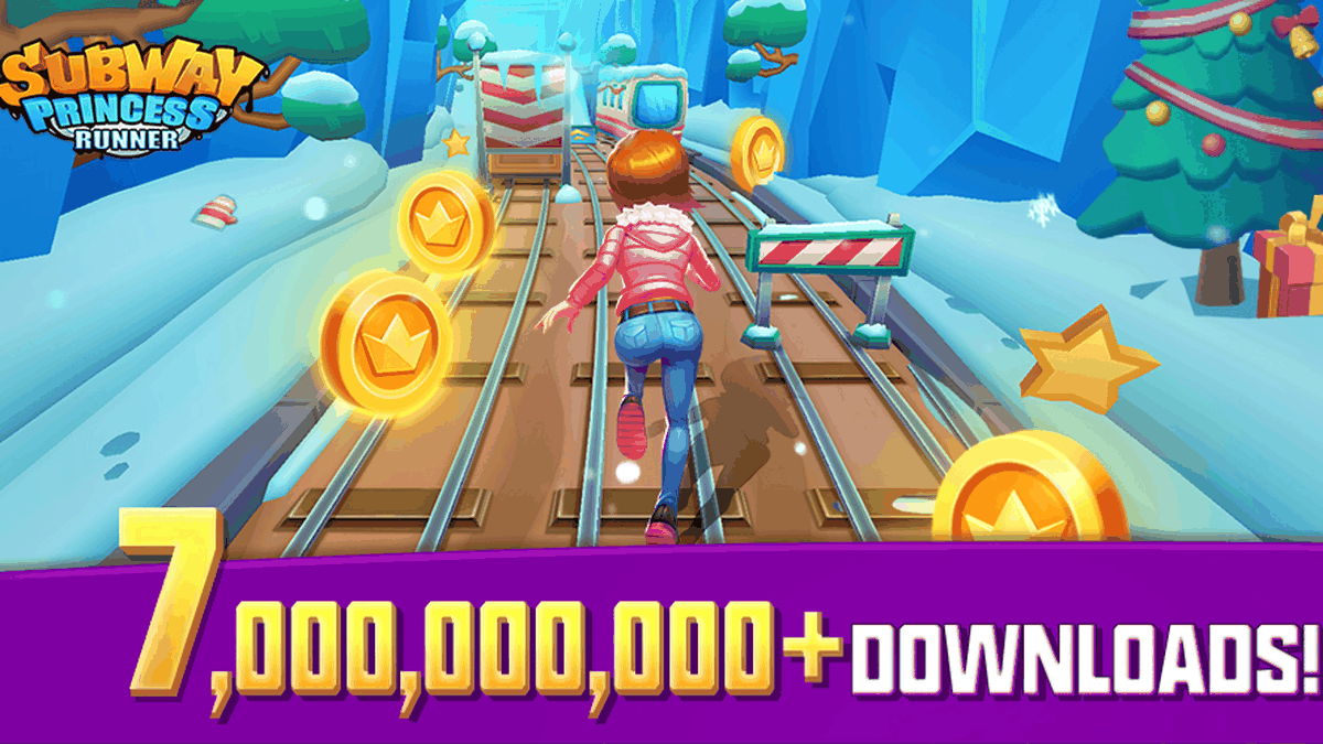 Subway Princess Runner gameplay screenshot