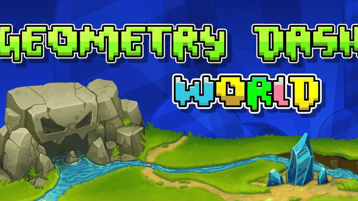 Geometry Dash World gameplay screenshot
