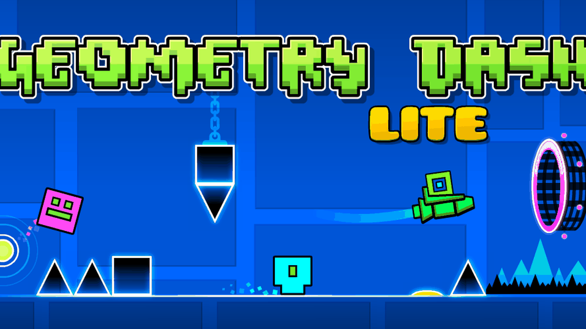 Geometry Dash Lite gameplay screenshot