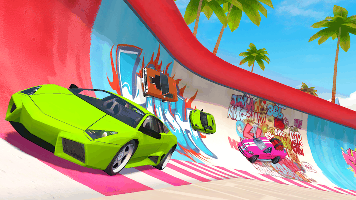 Cars Royale: League of Rocket gameplay screenshot