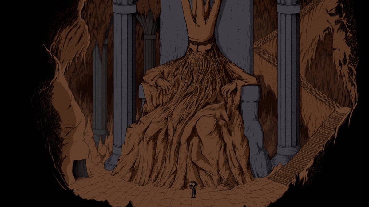 The Longing gameplay screenshot