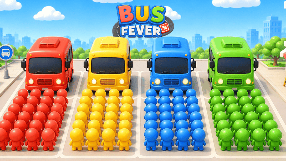 Bus Fever Party! gameplay screenshot