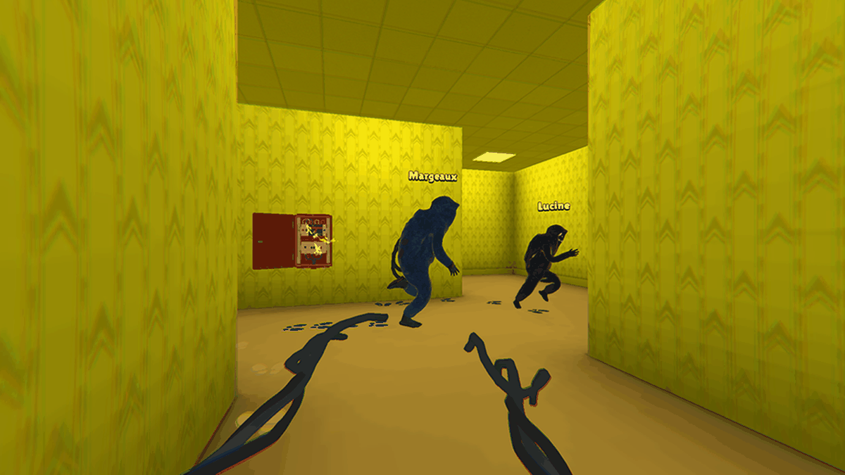 Hide in The Backrooms: Horror gameplay screenshot