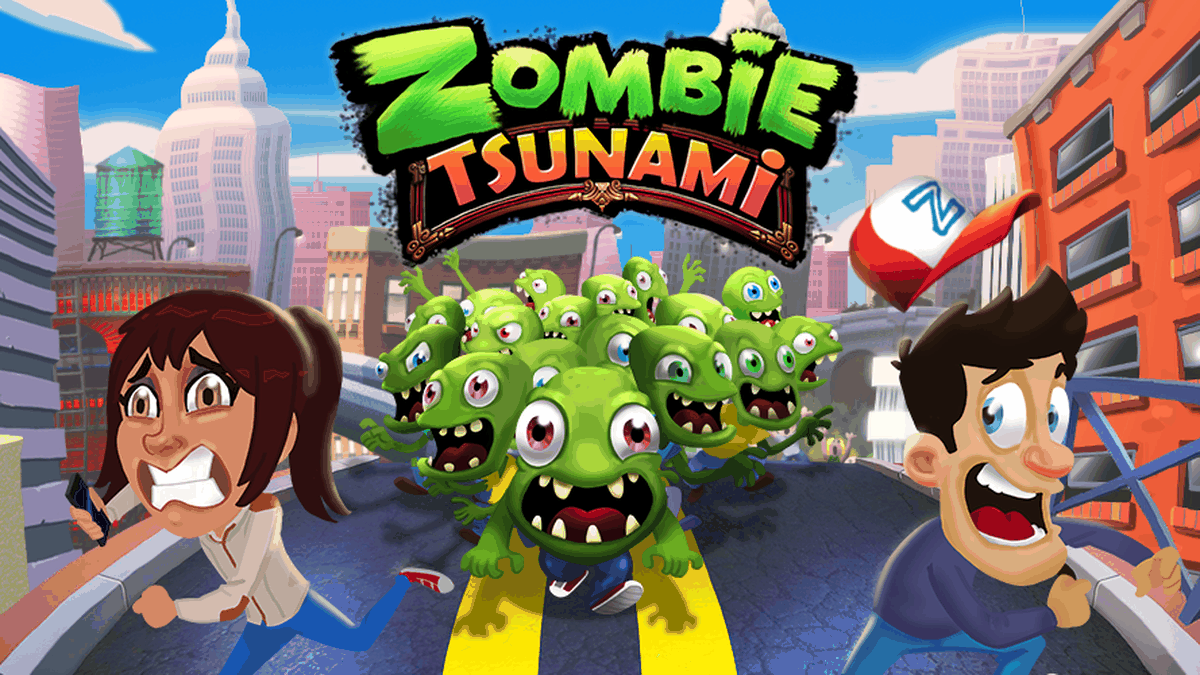 Zombie Tsunami gameplay screenshot