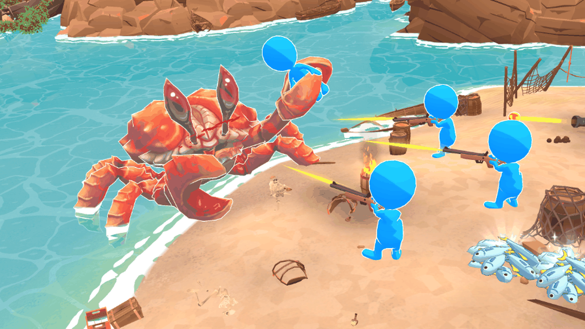 Crab Life: RPG Survival gameplay screenshot